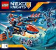 Notice / Instructions de Montage - LEGO - NEXO KNIGHTS - 70351 - Le faucon de combat de Clay: Page 1