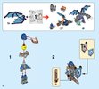 Notice / Instructions de Montage - LEGO - NEXO KNIGHTS - 70351 - Le faucon de combat de Clay: Page 4