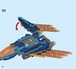 Notice / Instructions de Montage - LEGO - NEXO KNIGHTS - 70351 - Le faucon de combat de Clay: Page 42