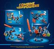 Notice / Instructions de Montage - LEGO - NEXO KNIGHTS - 70351 - Le faucon de combat de Clay: Page 53