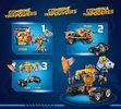 Notice / Instructions de Montage - LEGO - NEXO KNIGHTS - 70354 - La foreuse d'Axl: Page 76