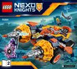 Notice / Instructions de Montage - LEGO - NEXO KNIGHTS - 70354 - La foreuse d'Axl: Page 1