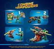 Notice / Instructions de Montage - LEGO - NEXO KNIGHTS - 70355 - Le turbo 4x4 d'Aaron: Page 65