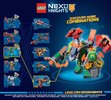 Notice / Instructions de Montage - LEGO - NEXO KNIGHTS - 70355 - Le turbo 4x4 d'Aaron: Page 66