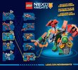 Notice / Instructions de Montage - LEGO - NEXO KNIGHTS - 70355 - Le turbo 4x4 d'Aaron: Page 66