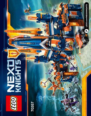 Notice / Instructions de Montage - LEGO - NEXO KNIGHTS - 70357 - Le Château de Knighton: Page 1