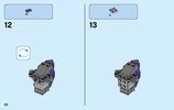 Notice / Instructions de Montage - LEGO - NEXO KNIGHTS - 70358 - Le destructeur de pierre d'Aaron: Page 22