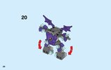 Notice / Instructions de Montage - LEGO - NEXO KNIGHTS - 70358 - Le destructeur de pierre d'Aaron: Page 28