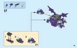 Notice / Instructions de Montage - LEGO - NEXO KNIGHTS - 70358 - Le destructeur de pierre d'Aaron: Page 25