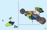 Notice / Instructions de Montage - LEGO - NEXO KNIGHTS - 70358 - Le destructeur de pierre d'Aaron: Page 63