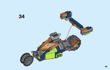 Notice / Instructions de Montage - LEGO - NEXO KNIGHTS - 70358 - Le destructeur de pierre d'Aaron: Page 69