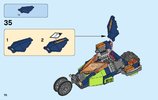 Notice / Instructions de Montage - LEGO - NEXO KNIGHTS - 70358 - Le destructeur de pierre d'Aaron: Page 70