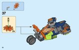 Notice / Instructions de Montage - LEGO - NEXO KNIGHTS - 70358 - Le destructeur de pierre d'Aaron: Page 72