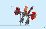 Notice / Instructions de Montage - LEGO - NEXO KNIGHTS - 70361 - Le dragon-robot de Macy: Page 27