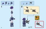 Notice / Instructions de Montage - LEGO - NEXO KNIGHTS - 70361 - Le dragon-robot de Macy: Page 8