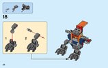 Notice / Instructions de Montage - LEGO - NEXO KNIGHTS - 70361 - Le dragon-robot de Macy: Page 22