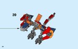 Notice / Instructions de Montage - LEGO - NEXO KNIGHTS - 70361 - Le dragon-robot de Macy: Page 34