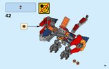 Notice / Instructions de Montage - LEGO - NEXO KNIGHTS - 70361 - Le dragon-robot de Macy: Page 39