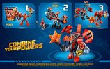 Notice / Instructions de Montage - LEGO - NEXO KNIGHTS - 70361 - Le dragon-robot de Macy: Page 43