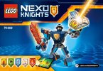 Notice / Instructions de Montage - LEGO - NEXO KNIGHTS - 70362 - La super armure de Clay: Page 1