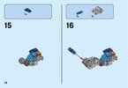 Notice / Instructions de Montage - LEGO - NEXO KNIGHTS - 70362 - La super armure de Clay: Page 14