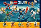 Notice / Instructions de Montage - LEGO - NEXO KNIGHTS - 70362 - La super armure de Clay: Page 34