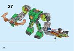 Notice / Instructions de Montage - LEGO - NEXO KNIGHTS - 70364 - La super armure d'Aaron: Page 28