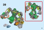 Notice / Instructions de Montage - LEGO - NEXO KNIGHTS - 70364 - La super armure d'Aaron: Page 31