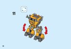 Notice / Instructions de Montage - LEGO - NEXO KNIGHTS - 70365 - La super armure d'Axl: Page 14