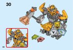 Notice / Instructions de Montage - LEGO - NEXO KNIGHTS - 70365 - La super armure d'Axl: Page 30