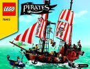 Notice / Instructions de Montage - LEGO - 70413 - Le bateau pirate: Page 1