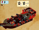 Notice / Instructions de Montage - LEGO - 70413 - Le bateau pirate: Page 86