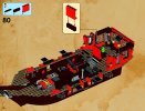 Notice / Instructions de Montage - LEGO - 70413 - Le bateau pirate: Page 88