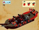 Notice / Instructions de Montage - LEGO - 70413 - Le bateau pirate: Page 81