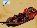 Notice / Instructions de Montage - LEGO - 70413 - Le bateau pirate: Page 89