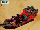 Notice / Instructions de Montage - LEGO - 70413 - Le bateau pirate: Page 100