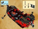 Notice / Instructions de Montage - LEGO - 70413 - Le bateau pirate: Page 118