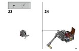 Notice / Instructions de Montage - LEGO - 70421 - El Fuego's Stunt Truck: Page 23