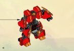 Notice / Instructions de Montage - LEGO - 70500 - Kai's Fire Mech: Page 16