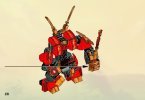 Notice / Instructions de Montage - LEGO - 70500 - Kai's Fire Mech: Page 28