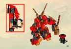 Notice / Instructions de Montage - LEGO - 70500 - Kai's Fire Mech: Page 29