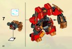 Notice / Instructions de Montage - LEGO - 70500 - Kai's Fire Mech: Page 22