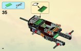 Notice / Instructions de Montage - LEGO - NINJAGO - 70502 - La foreuse de Cole: Page 36