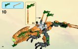 Notice / Instructions de Montage - LEGO - NINJAGO - 70503 - Le dragon d'or: Page 46