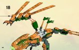 Notice / Instructions de Montage - LEGO - NINJAGO - 70503 - Le dragon d'or: Page 58