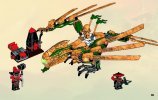 Notice / Instructions de Montage - LEGO - NINJAGO - 70503 - Le dragon d'or: Page 69