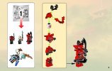 Notice / Instructions de Montage - LEGO - NINJAGO - 70504 - Garmatron: Page 3