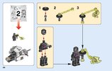 Notice / Instructions de Montage - LEGO - NINJAGO - 70588 - Le Tumbler du Ninja de Titane: Page 44