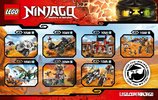 Notice / Instructions de Montage - LEGO - NINJAGO - 70588 - Le Tumbler du Ninja de Titane: Page 39