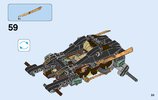 Notice / Instructions de Montage - LEGO - NINJAGO - 70589 - Le tout-terrain de combat: Page 33